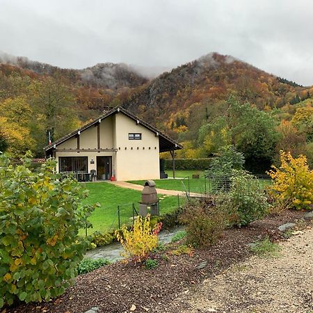 Chalet Gite L'Arcange 3 Chambres Au Calme Franche Comte Bord De Riviere Peche Sur Place Nans-sous-Sainte-Anne Exterior photo